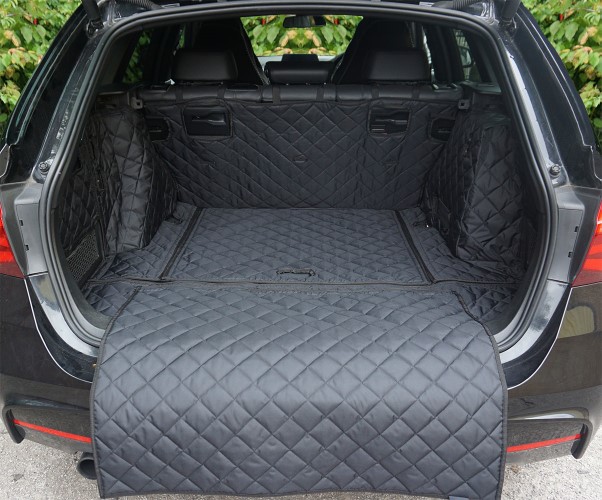 BMW 3 Series 2012 - 2018 (With Pockets On Both Sides) Fully Tailored Boot Liner